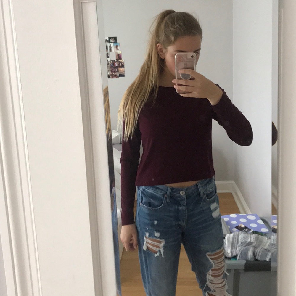 Ribbed Long Sleeve Shirt